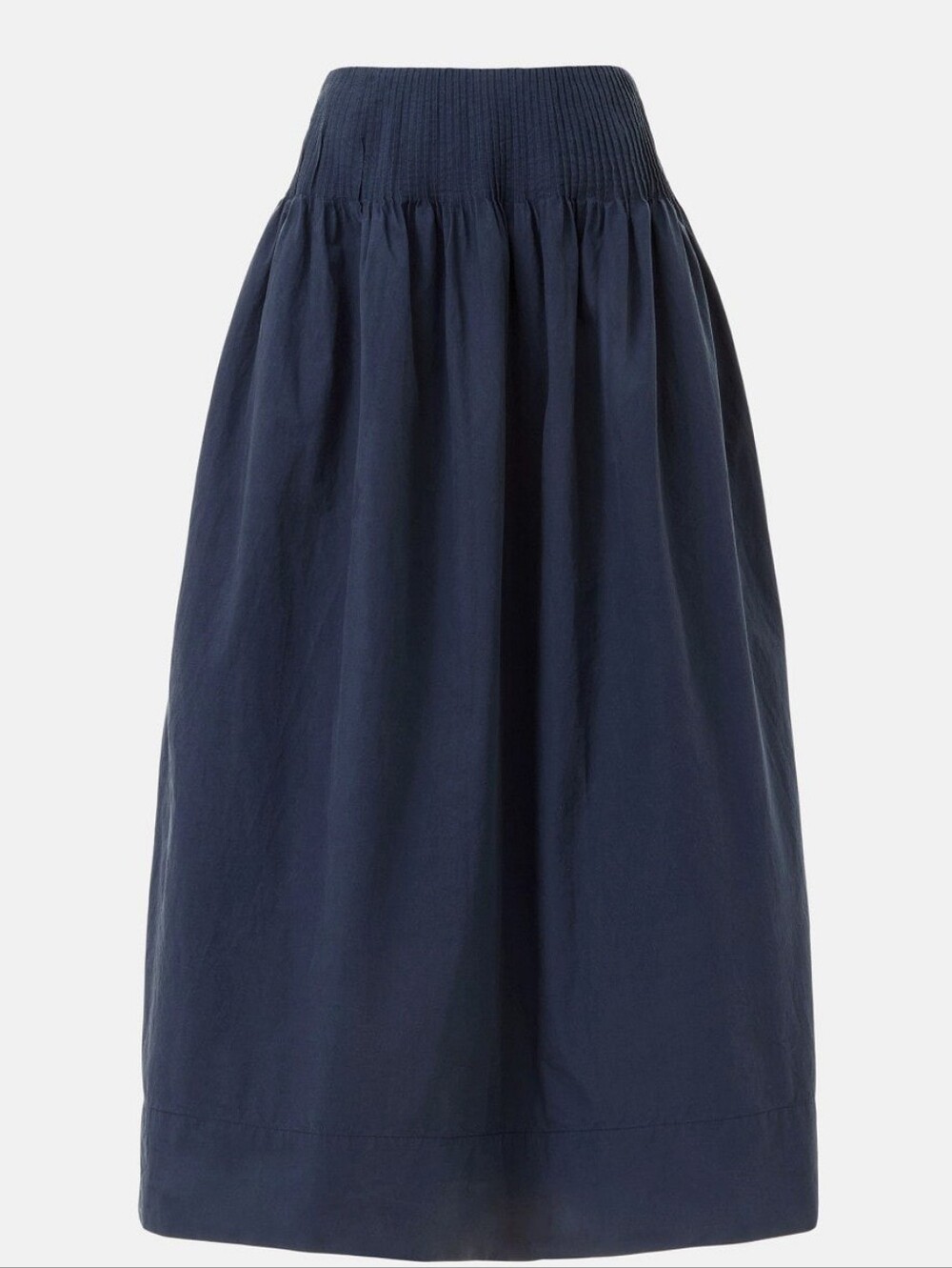 Onia Full Pintuck Skirt  Cotton Size 6